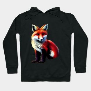 CUTE FOX CUB CUT OUT Hoodie